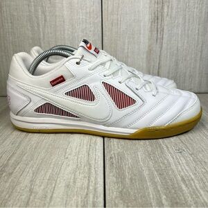 NEW Nike Supreme Gato SB World Famous Sneaker White Gum ar9821-116 Mens Size 9.5